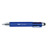 Caneta Mini Esferográfica 4 Cores Preto Azul Vermelho Verde 1,0mm 4 em 1 com Touch para Escrita - Brw