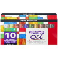 Estojo de Tinta a Óleo Daler & Rowney Graduate 38ml com 10 Cores