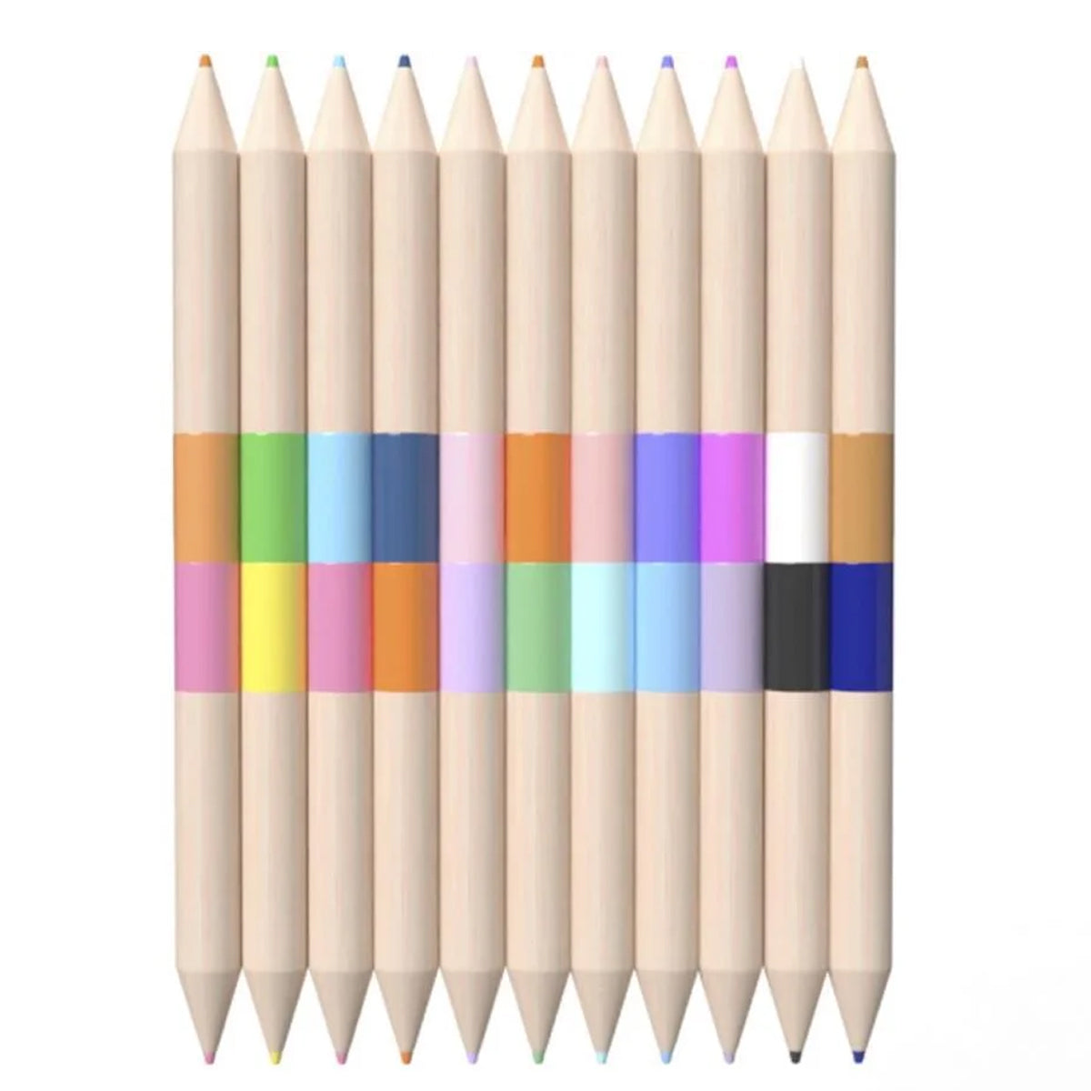 Estojo de Lapis de Cor Criatic Mini Duo com 48 Cores - Cis