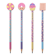 Lapis de Grafite Fantasia Candy Hb com Borracha - Sortidas - Cis