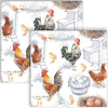 Guardanapo para Decoupage Ambiente 33x33cm com 2 Unidades - Fazenda de Galinhas