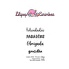 Cartela de Carimbos Frases 2 em Fotopolímero para Artesanato e Scrapbook - Lilipop