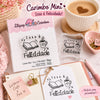 Mini Carimbo Isso É Felicidade Scrapbook - Lilipop