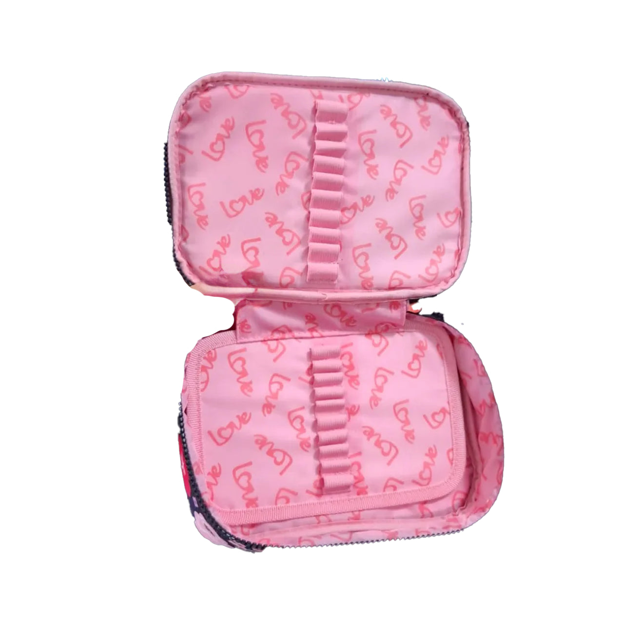 Estojo Escolar Retangular Love Flowers 23 X 15 X 5cm - Molin