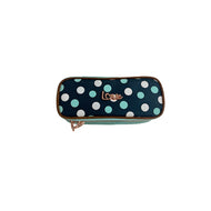 Estojo Escolar Retangular Love Green Dots 21,5 X 9 X 7cm - Molin