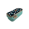 Estojo Escolar Retangular Love Green Dots 21,5 X 9 X 7cm - Molin