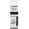 Estojo Caneta Tecnica Pin Fine Line Preto com 4 Unidades Lettering