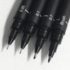 Estojo Caneta Tecnica Pin Fine Line Preto com 4 Unidades Comics