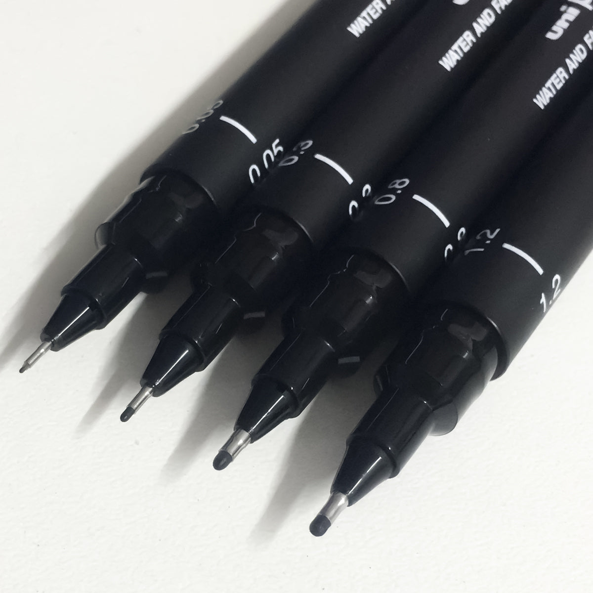 Estojo Caneta Tecnica Pin Fine Line Preto com 4 Unidades Manga