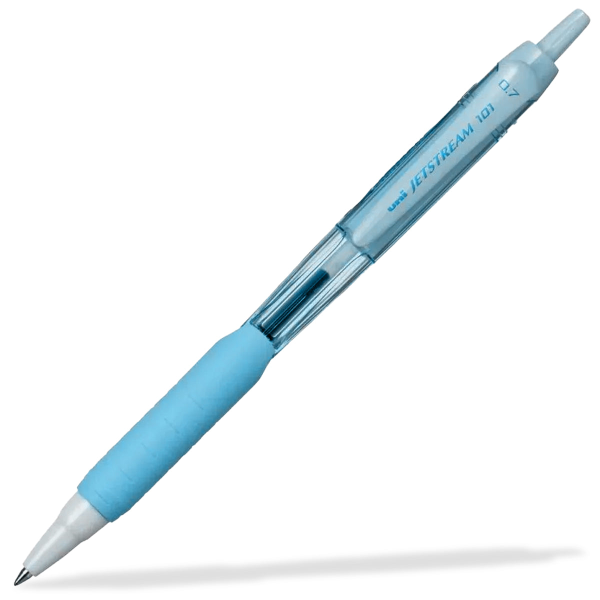 Caneta para Papel Rollerball Jetstream 0.7Mm Retrátil Uniball - Azul