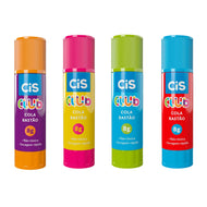 Cola Bastao Club 8gr com Secagem Rapida - Cores Sortidas - Cis
