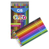 Estojo de Lapis de Cor Club com 12 Cores - Cis