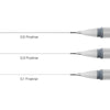 Kit Caneta Nanquim Fineliner Winsor & Newton Cinza com 3 Unidades