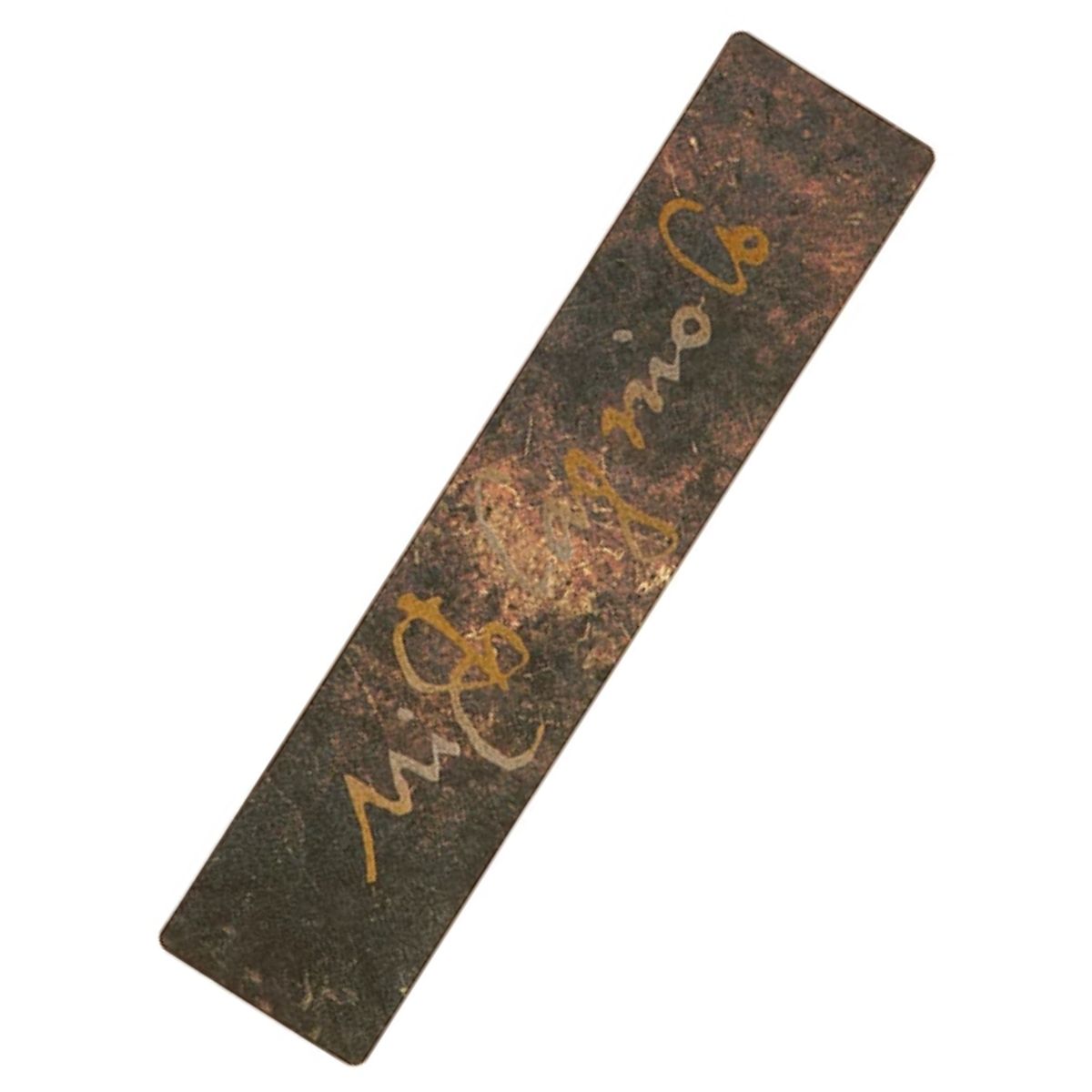 Marca Página Paperblanks Texturizado 4x18,5cm - Michelangelo Handwriting Pa9566-8  