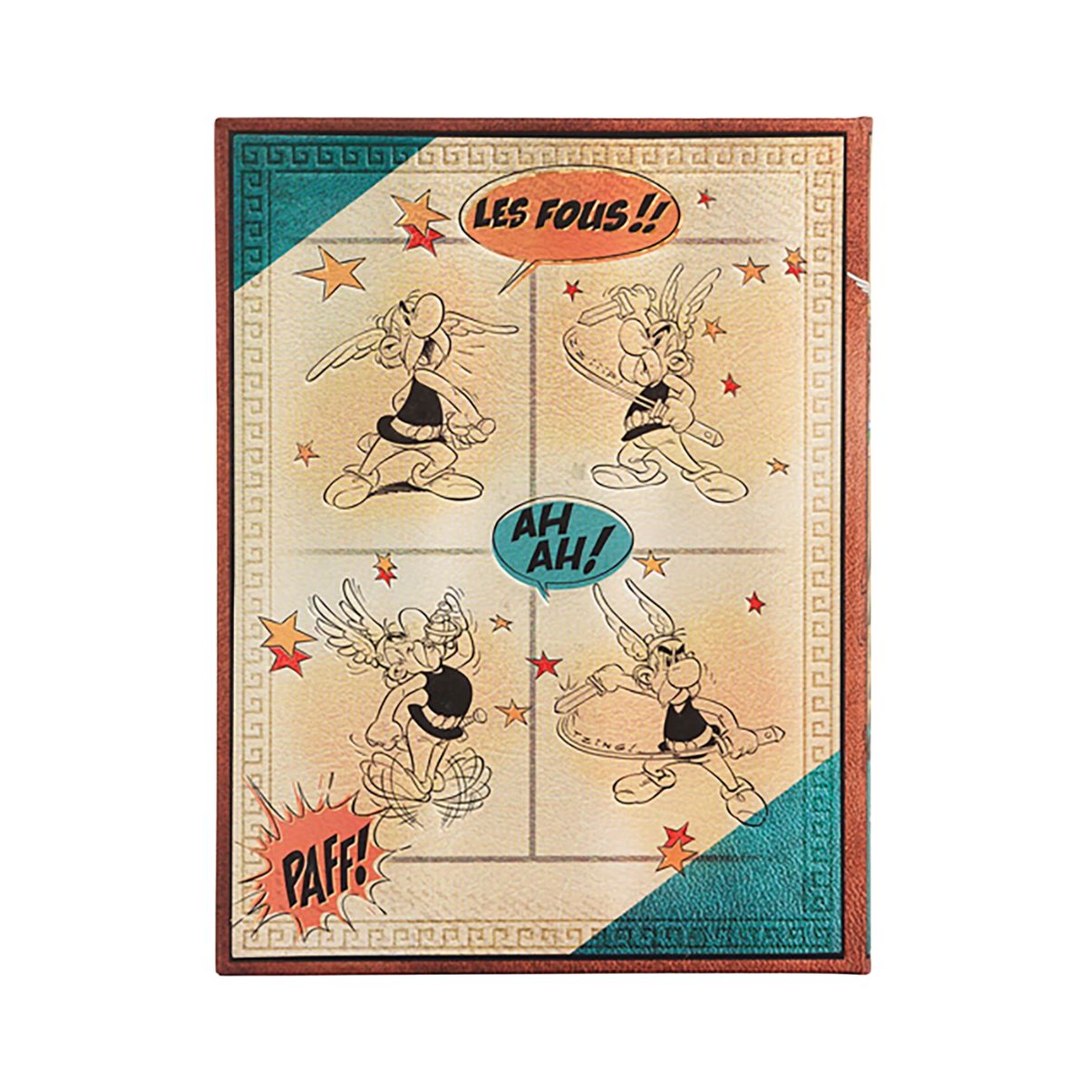 Caderno Paperblanks Astérix, o Gaulês Capa Dura Ultra 120g/m² 18x23cm 144 Páginas com Pauta - Pb9697-9