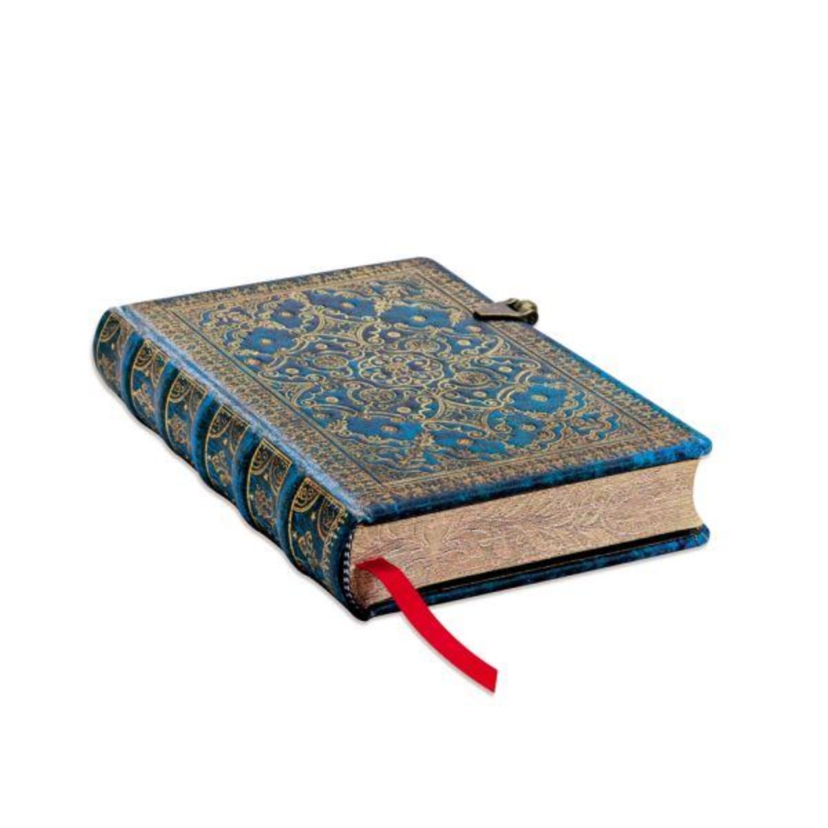 Caderno Paperblanks Azul Capa Dura Mini 120g/m² 9,5x14cm 240 Páginas com Pauta - Pb2683-9