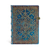 Caderno Paperblanks Equinoxe Azul Capa Dura Midi 120g/m² 13x18cm 240 Páginas com Pauta - Pb2680-8