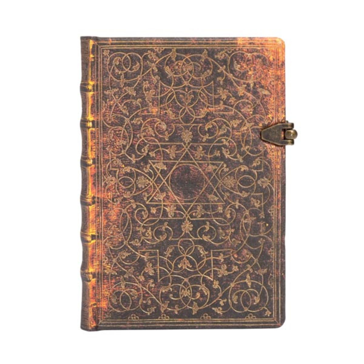 Caderno Paperblanks Grolier Capa Dura Mini 120g/m² 9,5x14cm 240 Páginas com Pauta - Pb1598-7
