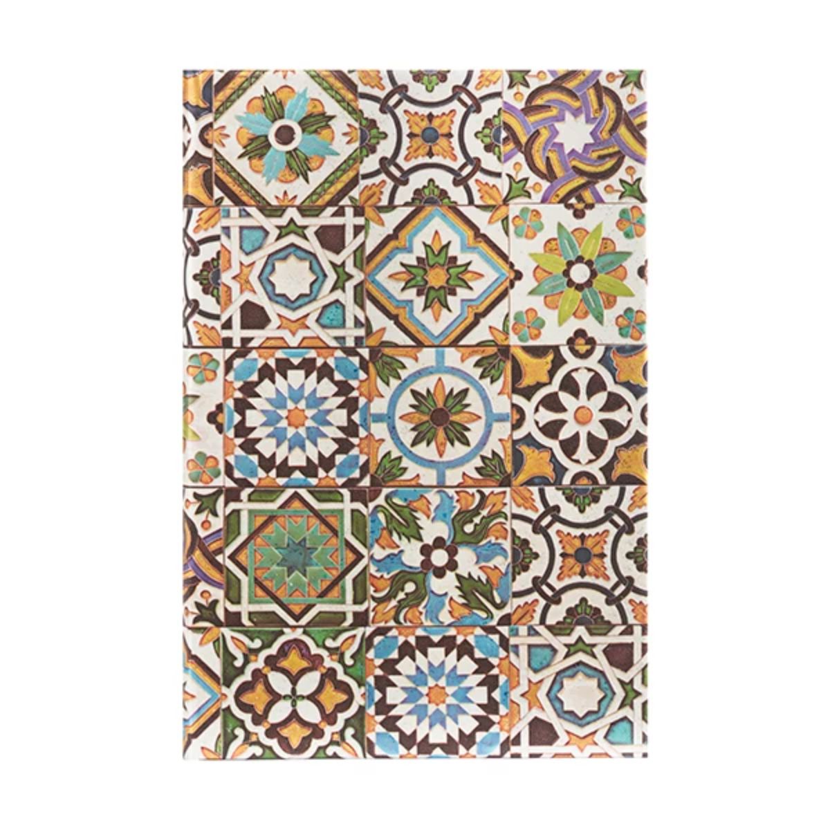 Caderno Paperblanks Porto Capa Dura Mini 120g/m² 9,5x14cm 176 Páginas com Pauta - Pb9601-6