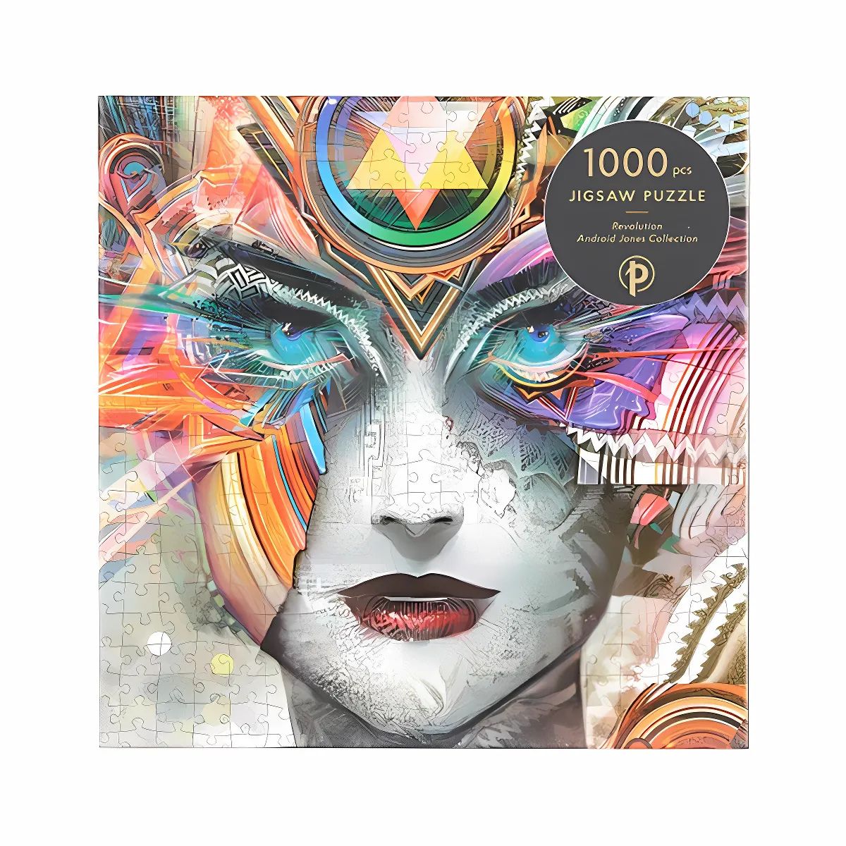 Quebra-cabeça Paperblanks com 1000 Peças 50x70cm 2mm - Revolução Pa9666-5