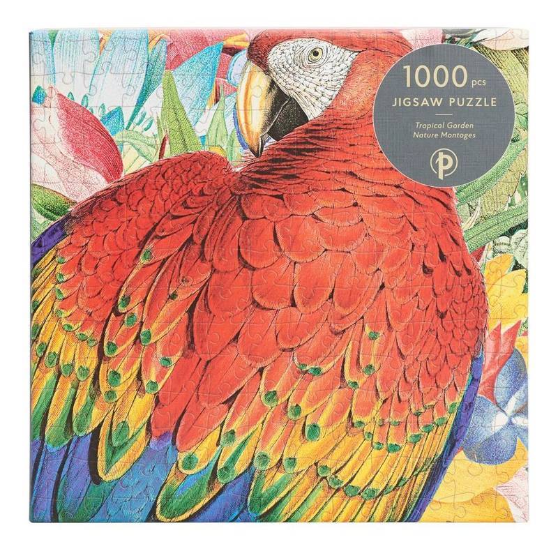 Quebra-cabeça Paperblanks com 1000 Peças 50x70cm 2mm - Tropical Garden Pa9331-2