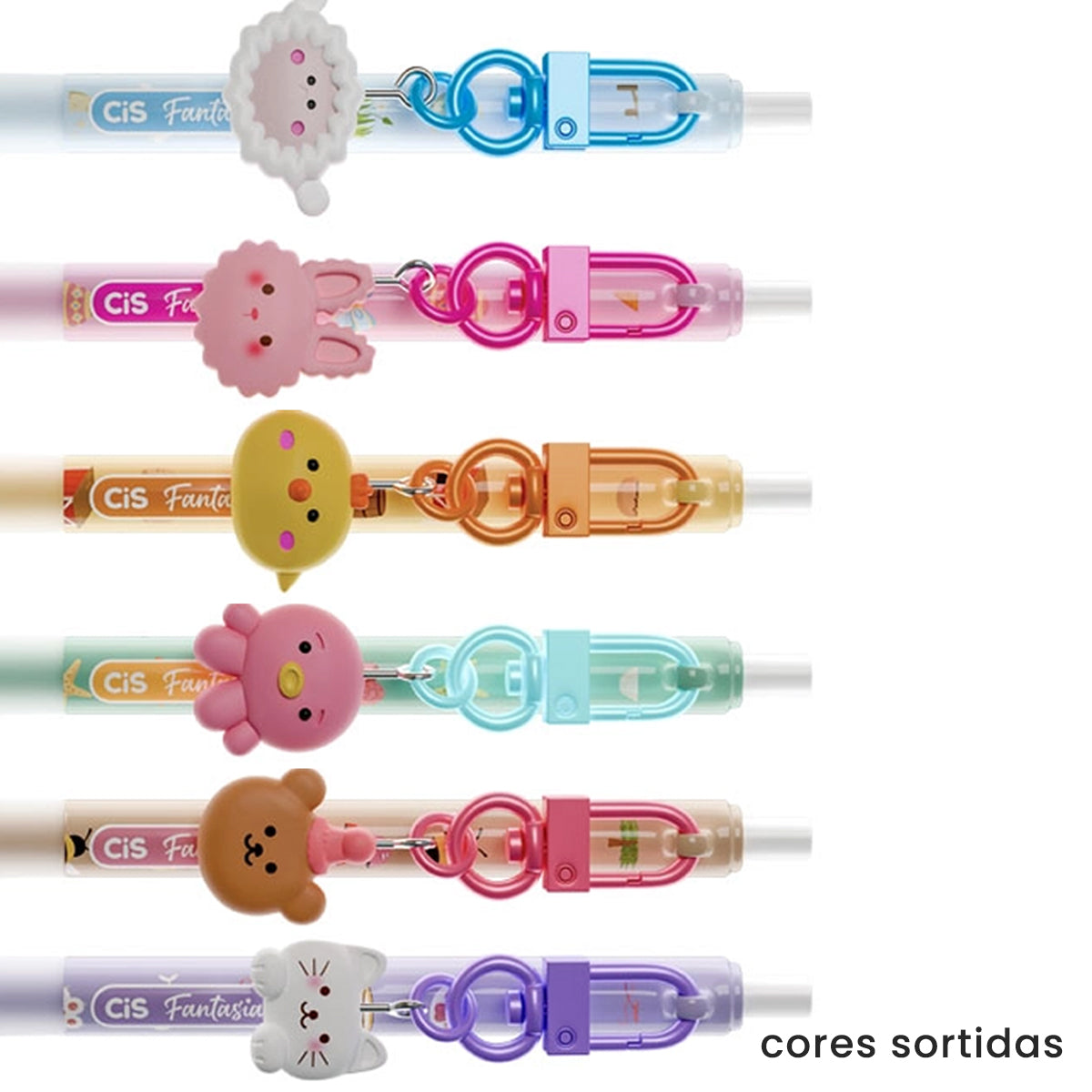 Lapiseira Escolar Fantasia 0.7Mm - Animais - Cis