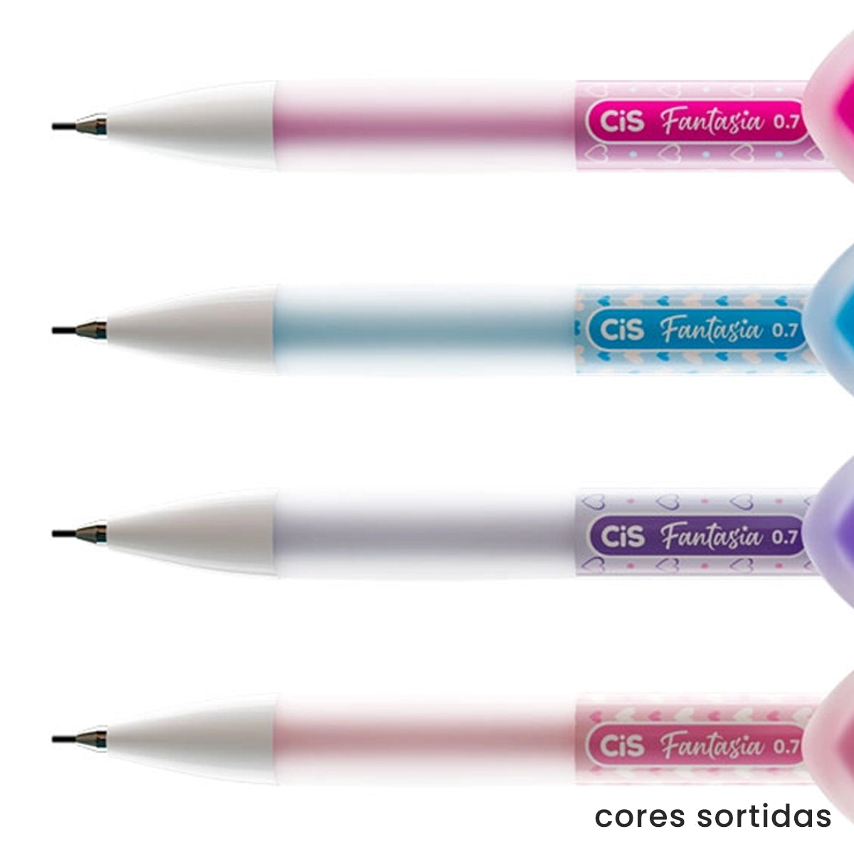 Lapiseira Escolar Fantasia 0.7Mm - Coracao - Cis