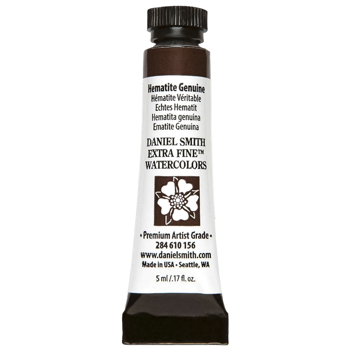 209007-tinta-aquarela-daniel-smith-tubo-5ml-g3-156---hematite-genuine--primatek--495368