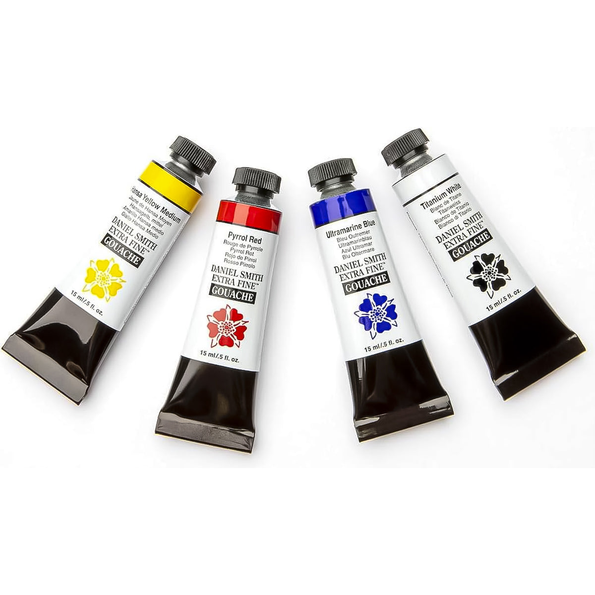 Estojo Guache 4 Tubos 15ml Cores Primárias - Daniel Smith