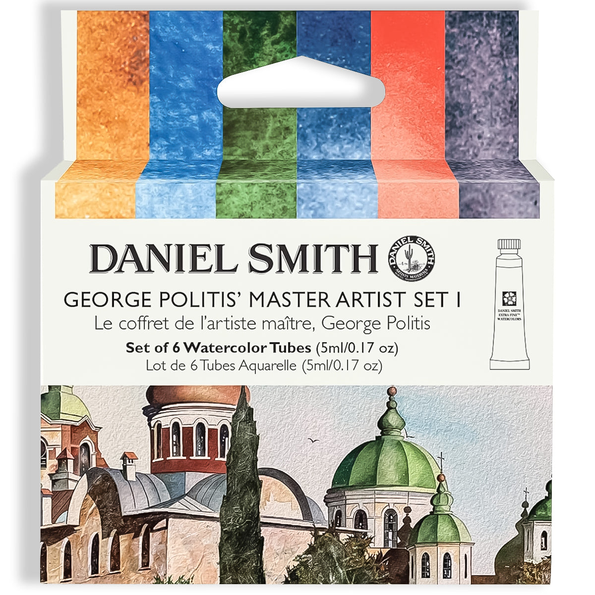 Estojo Aquarela George Politis I 6 Tubos 5ml - Daniel Smith