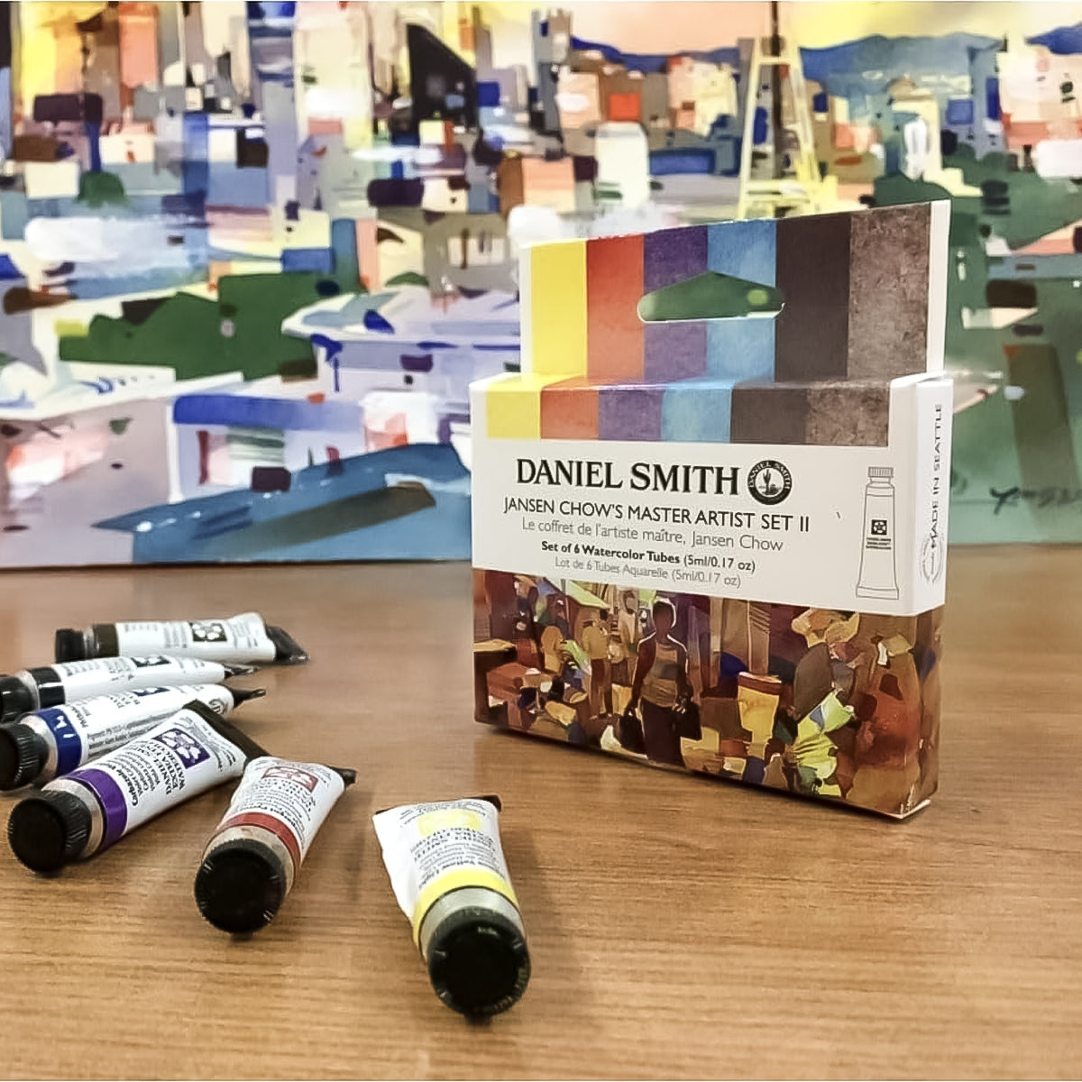Estojo Aquarela Jansen Chow Ii 6 Tubos 5ml - Daniel Smith