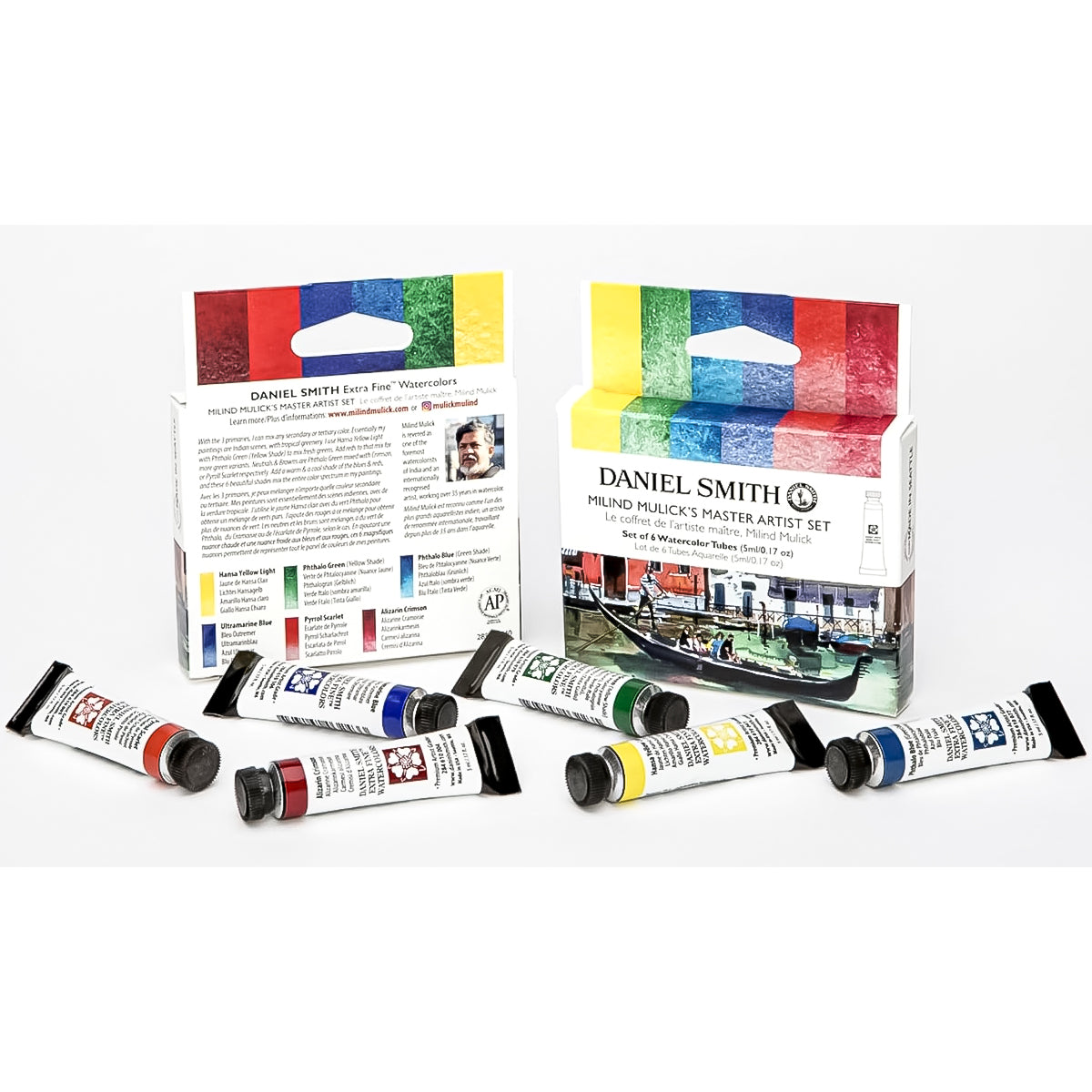 Estojo Aquarela Mikind Mulicks 6 Tubos 5ml - Daniel Smith