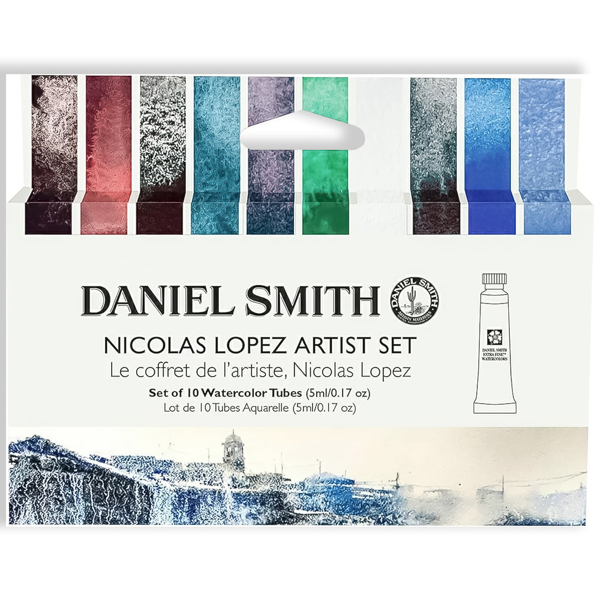 Estojo Aquarela Nicolas Lopez 10 Tubos 5ml - Daniel Smith