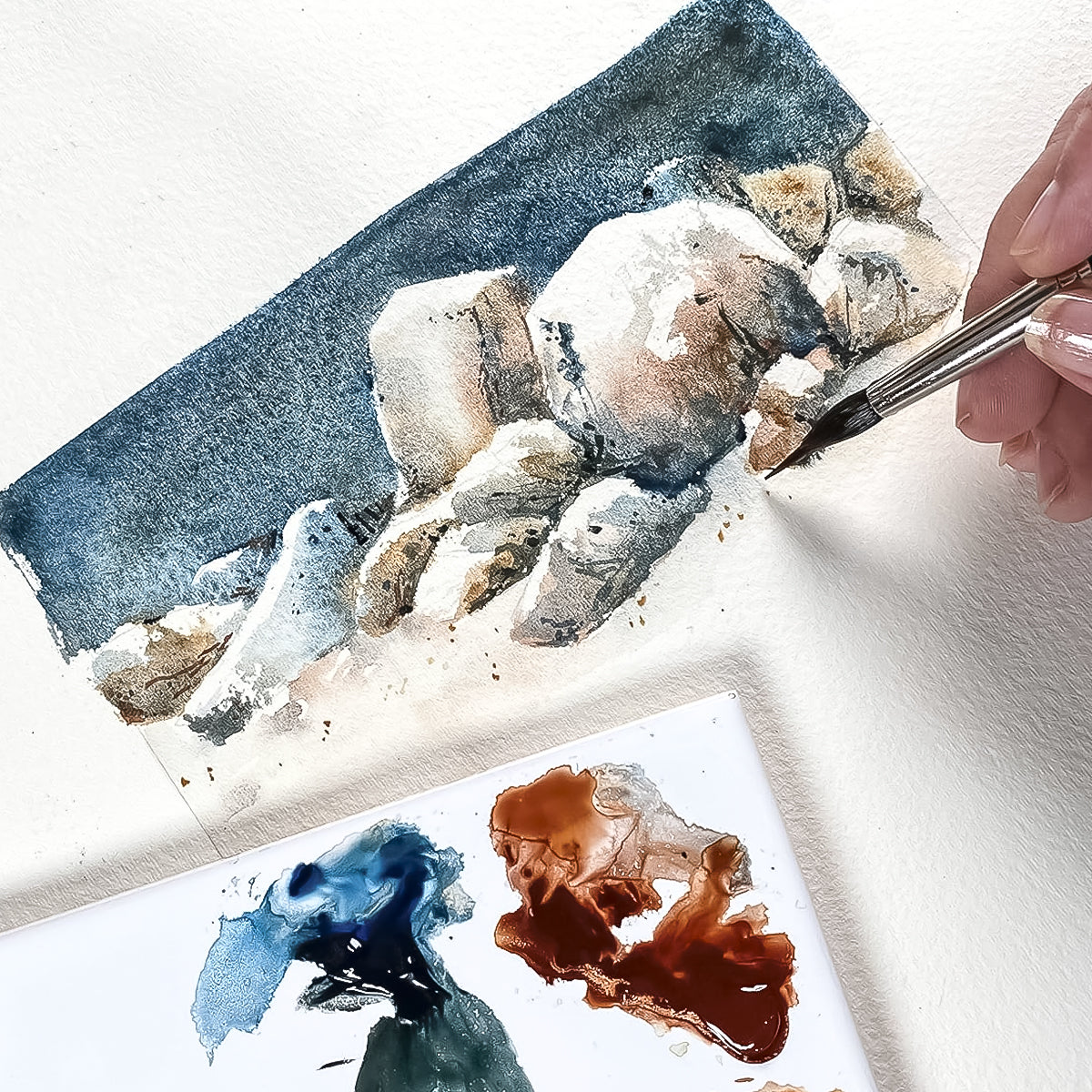 Estojo Aquarela Nicolas Lopez 10 Tubos 5ml - Daniel Smith