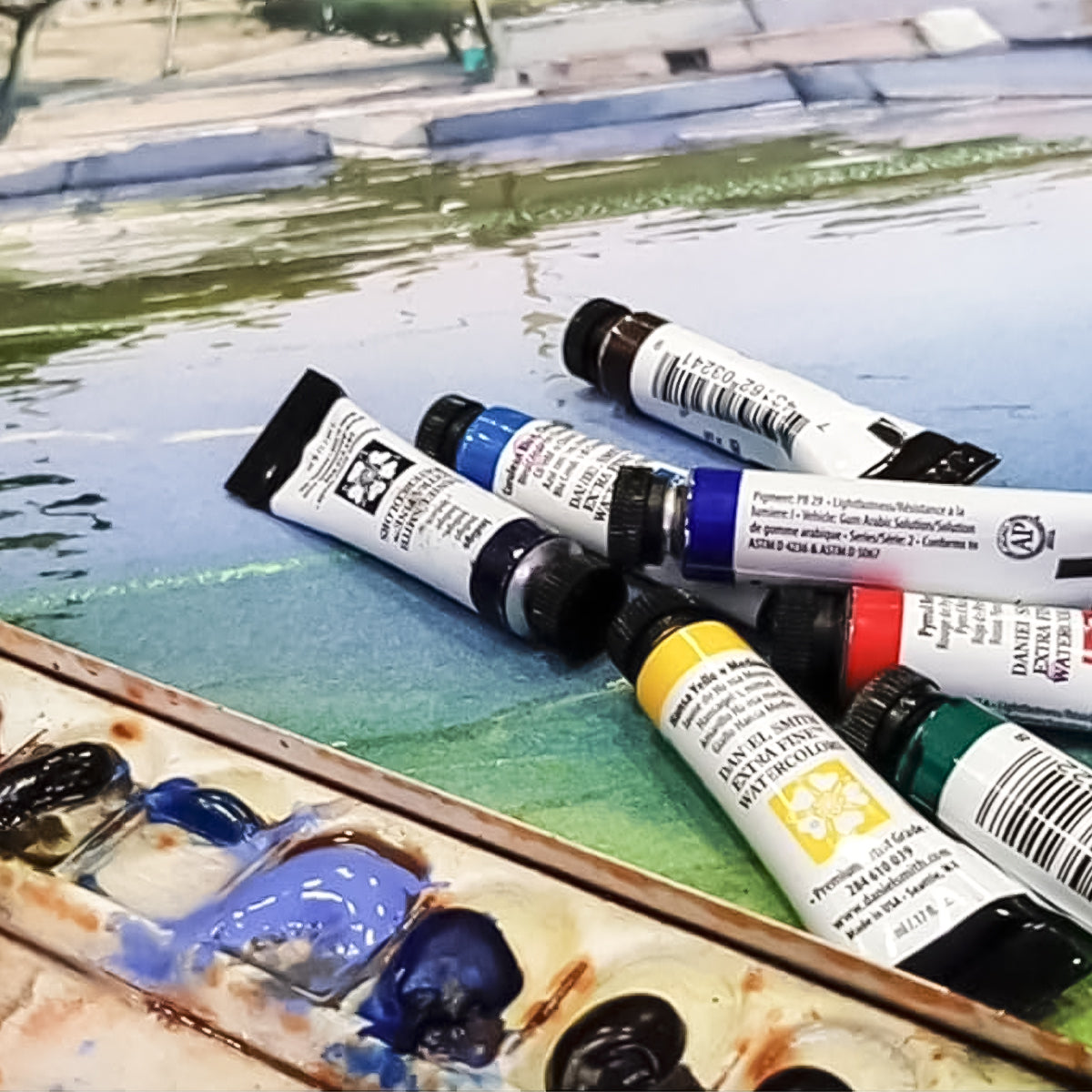 Estojo Aquarela Pablo Ruben Colour Kit 10 Tubos 15ml - Daniel Smith