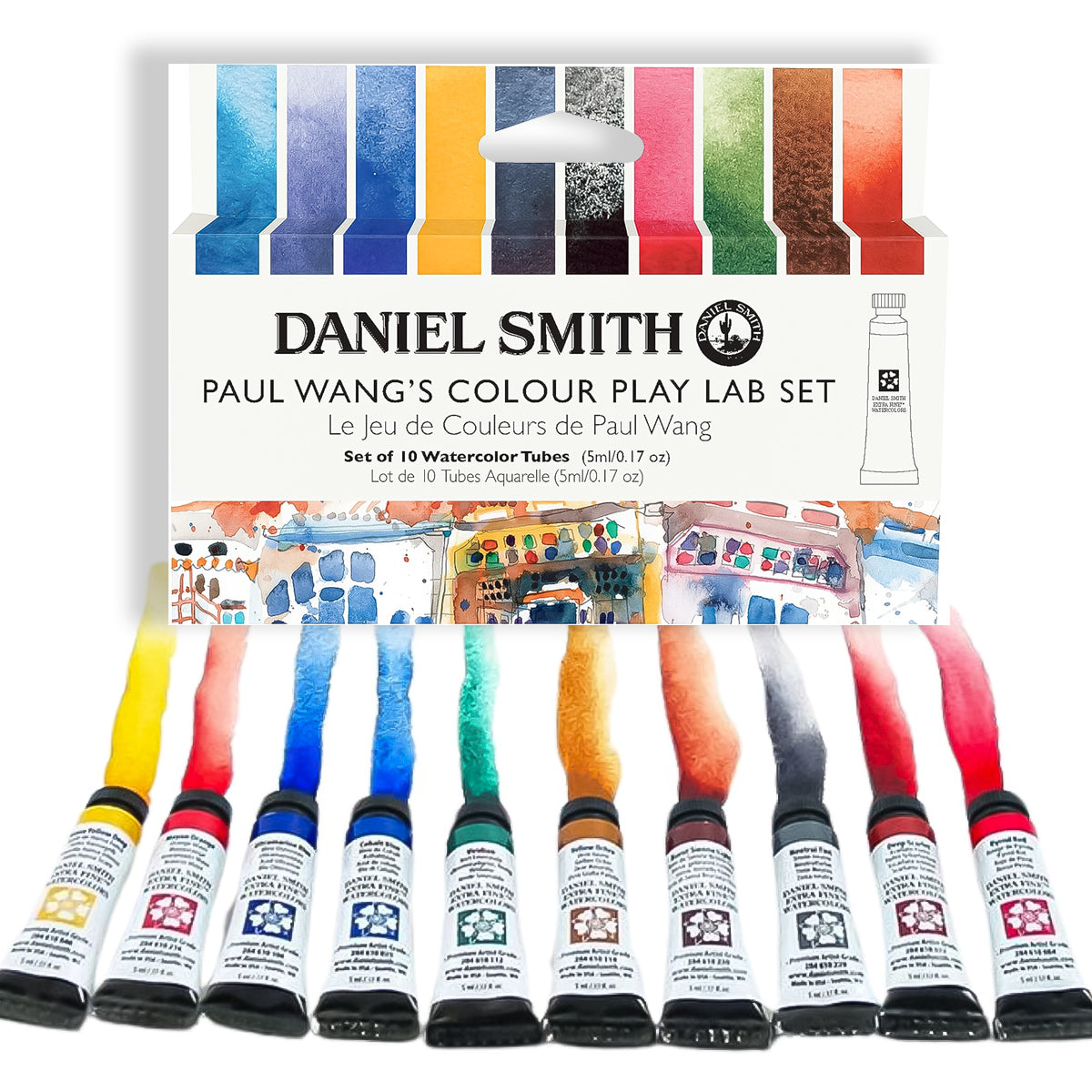 Estojo Aquarela Paul Wang Colour Kit 10 Tubos 15ml - Daniel Smith