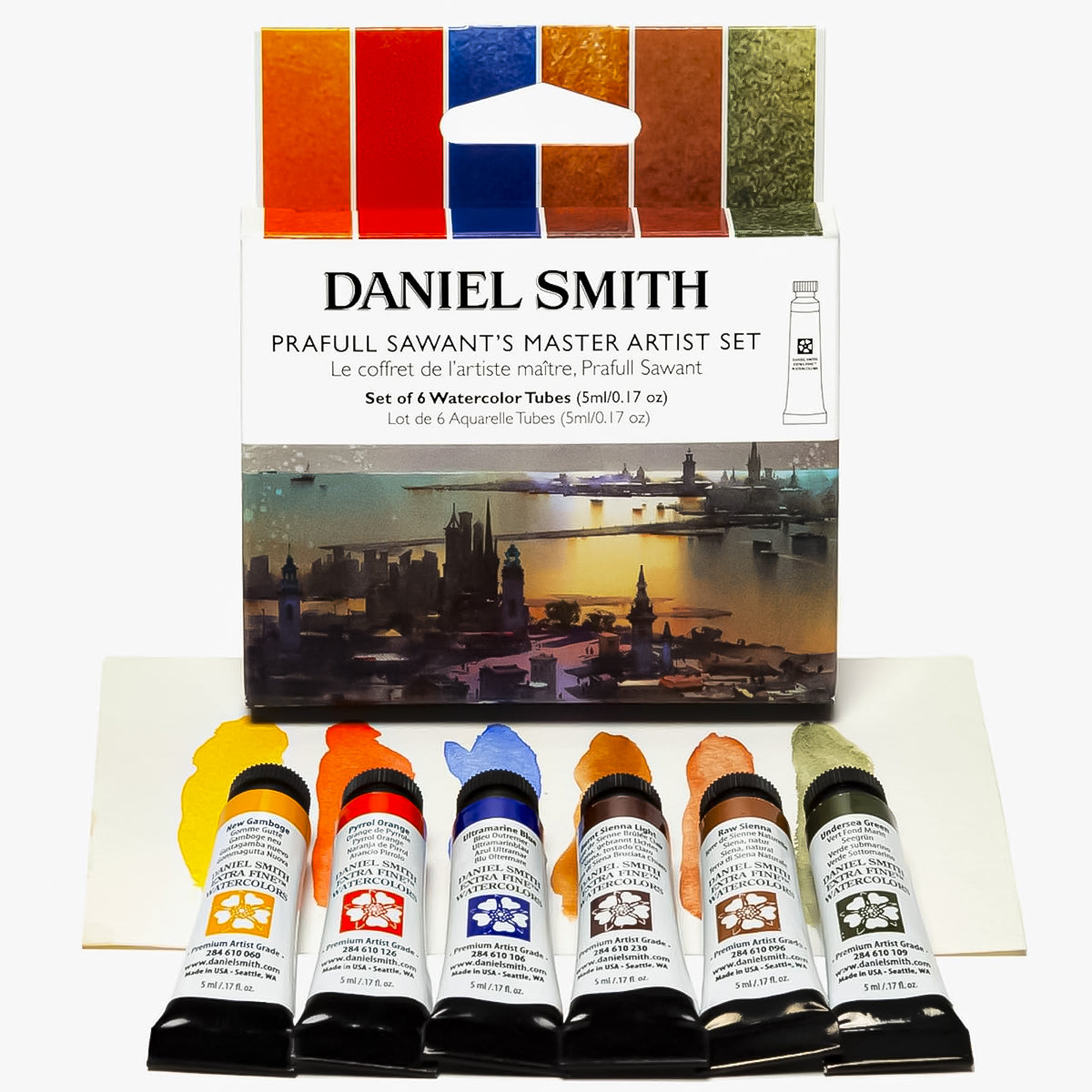 Estojo Aquarela Prafull Sawant 6 Tubos 5ml - Daniel Smith