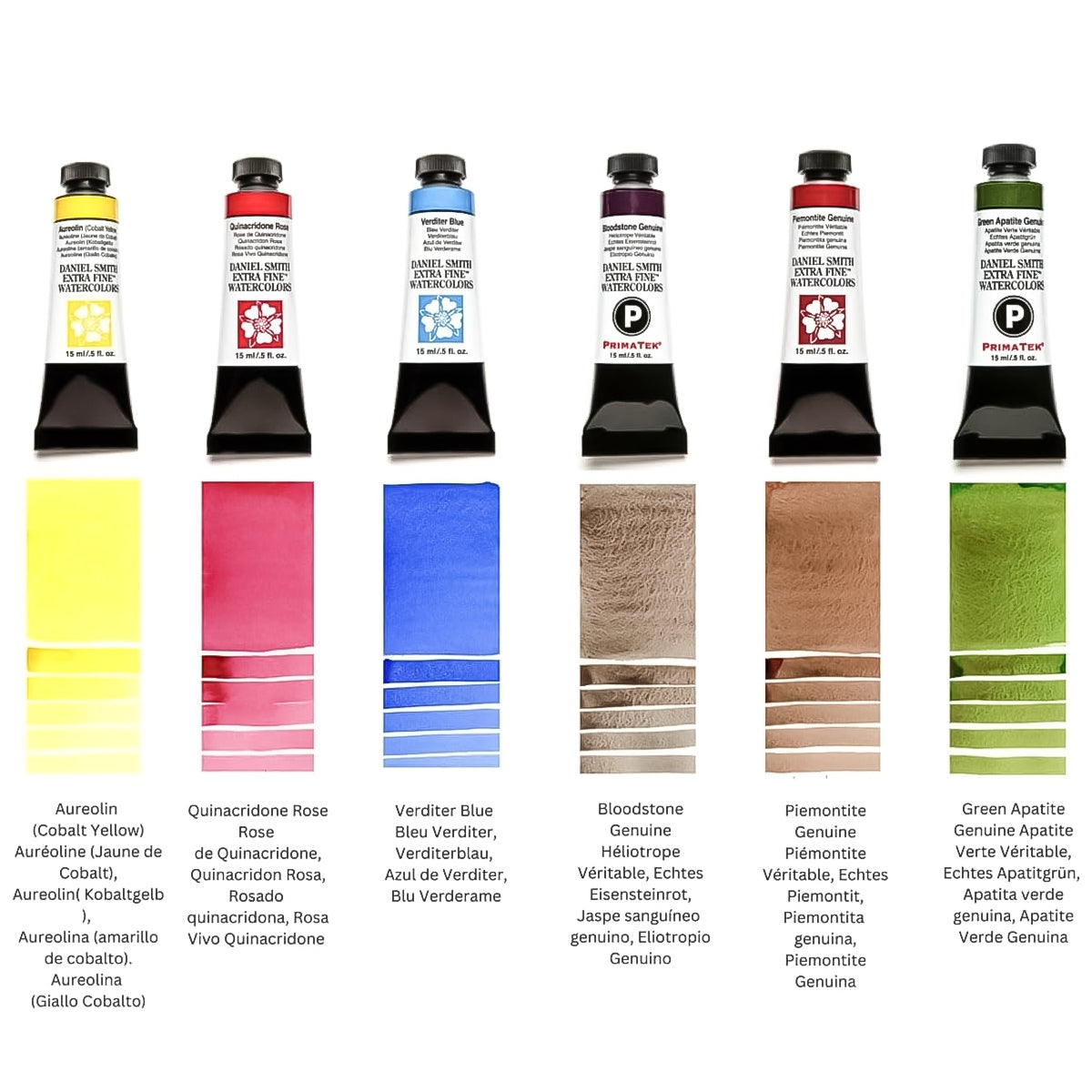 Estojo Aquarela Raffaele Ciccaleni Primary & Primatek 6 Tubos 5ml - Daniel Smith