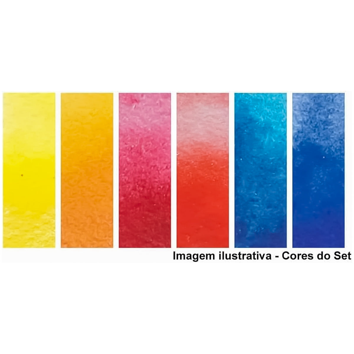 Estojo Aquarela Essentials Mixing 6 Tubos 5ml + 1 Ground 30ml - Daniel Smith