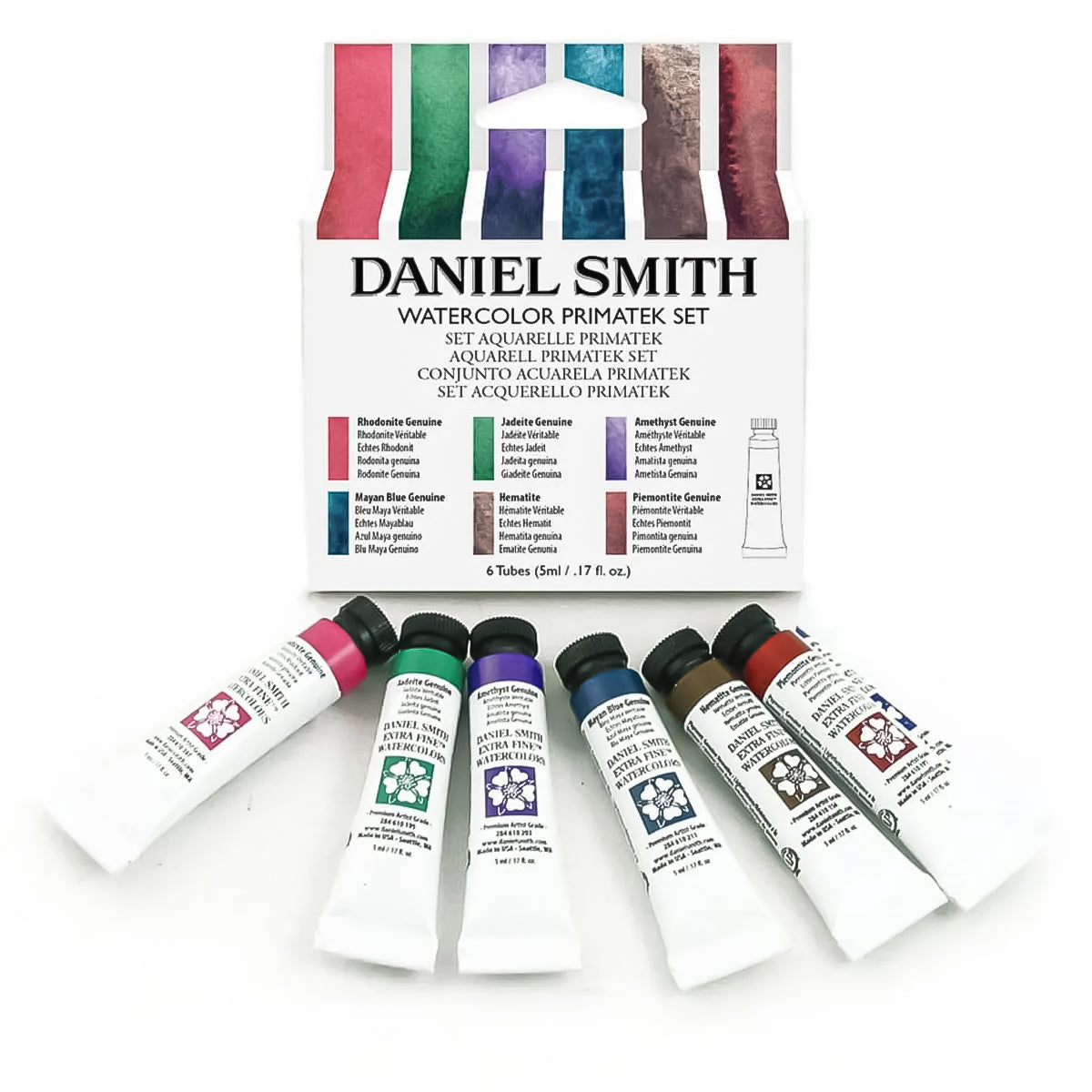 Estojo Aquarela Primatek Introductory 6 Tubos 5ml - Daniel Smith