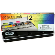 Estojo Metal Aquarela 12 Pastilhas Half Pan - Daniel Smith