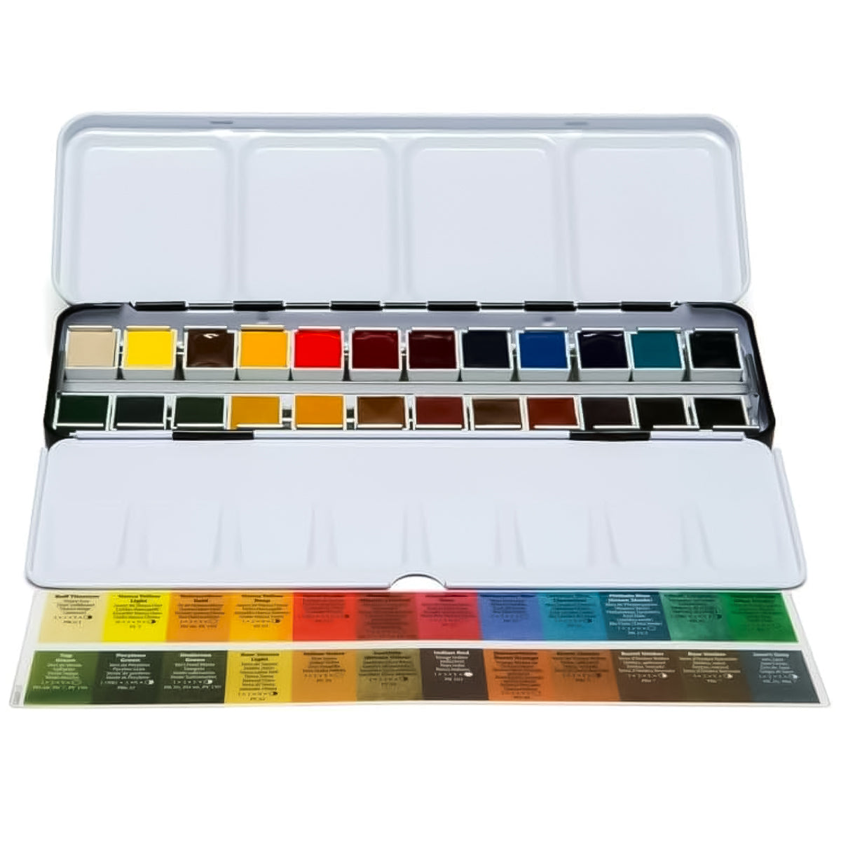Estojo Metal Aquarela 24 Pastilhas Half Pan - Daniel Smith