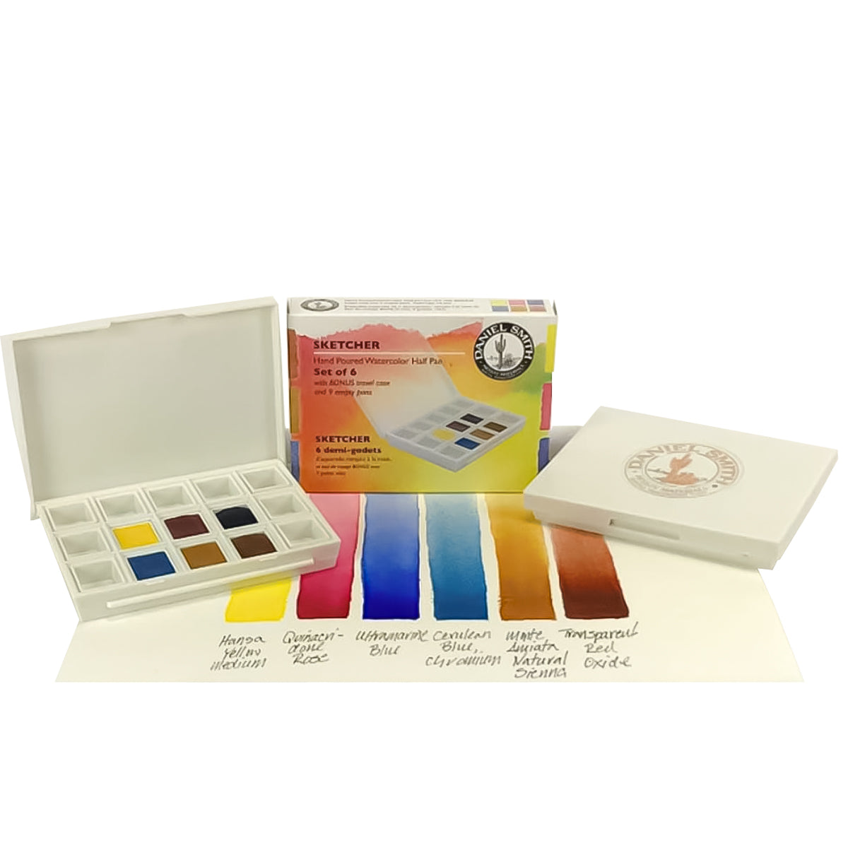 Estojo Aquarela Pastilha Sketcher 6 Unidades - Daniel Smith