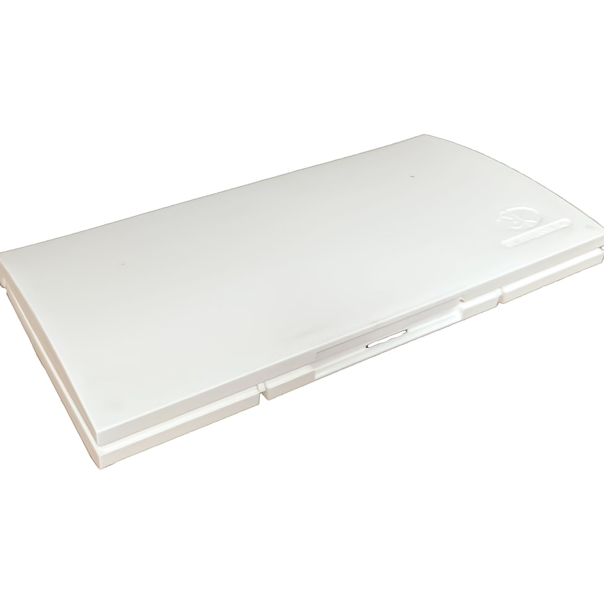 Estojo de Plástico Vázio Nevskaya Palitra com Tampa para 24 a 36 Pastilhas de Aquarela White Nights