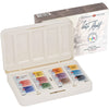 Estojo Aquarela Nevskaya Palitra White Nights Pastilha International Watercolor Society com 12 Unidades