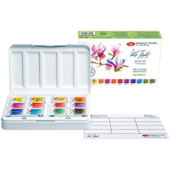 Estojo Aquarela Nevskaya Palitra White Nights Pastilha Botânica com 12 Unidades - 1874