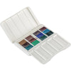 Estojo Aquarela Nevskaya Palitra White Nights Pastilha Tons Granulados Tons da Terra com 12 Unidade