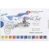 Estojo Aquarela Nevskaya Palitra White Nights Pastilha Urban Landscape com 12 Unidades - 1873