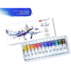 Estojo Aquarela Nevskaya Palitra White Nights 10ml International Watercolor Society com 12 Unidades - 12
