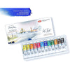 Estojo Aquarela Nevskaya Palitra White Nights 10ml com 12 Unidades - 1584